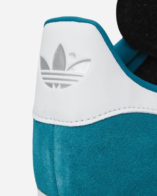 Adidas Blue Wmns Gazelle Sneakers Arctic Fusion / Silver for men