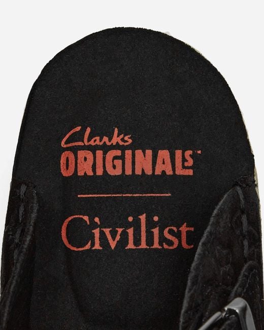 Clarks Brown Civilist Trek Mules for men