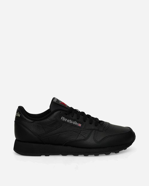 Reebok Black Classic Leather Premium Sneakers Core / Pure Grey for men
