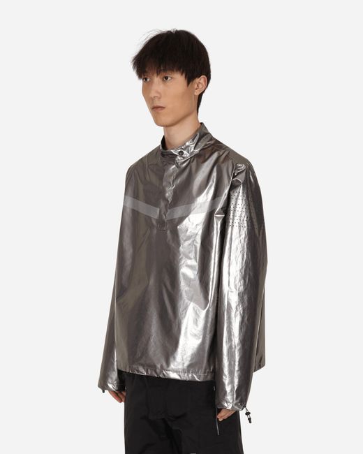SLAM JAM Gray Devo Reverse Evolution Track Top for men