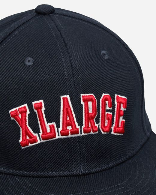Xlarge Blue Round Logo Snapback Cap Navy for men