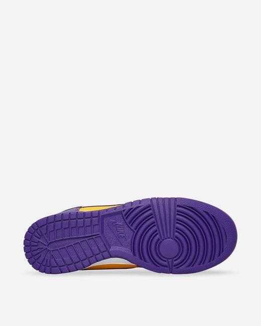 Nike Purple Dunk High Retro Sneakers University / Court for men