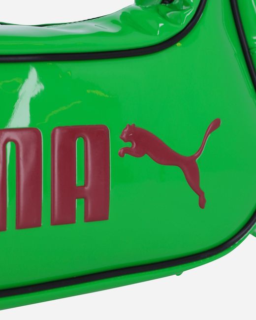 OTTOLINGER Green Puma Big Shoulder Bag