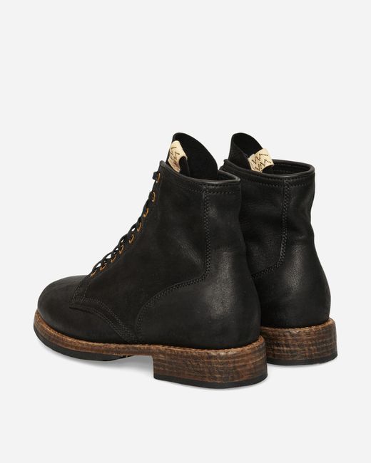 Visvim Black Brigadier Hi-Folk Boots for men