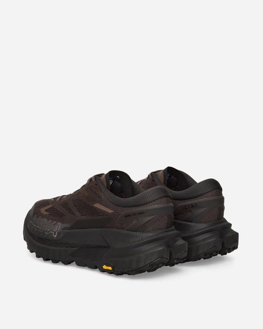 _J.L - A.L_ Black Hoka Mafate X Sneakers Jet Espresso for men
