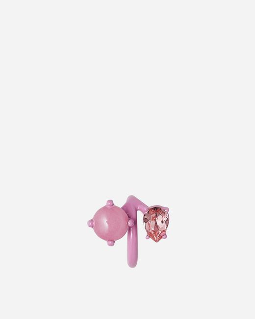 Panconesi Pink Corolla Ear Cuff