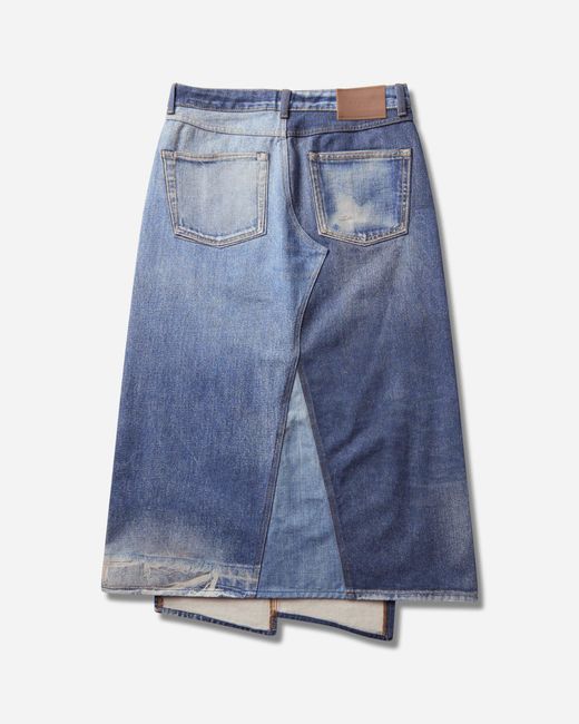 Our Legacy Blue S Craft Skirt Azure Print