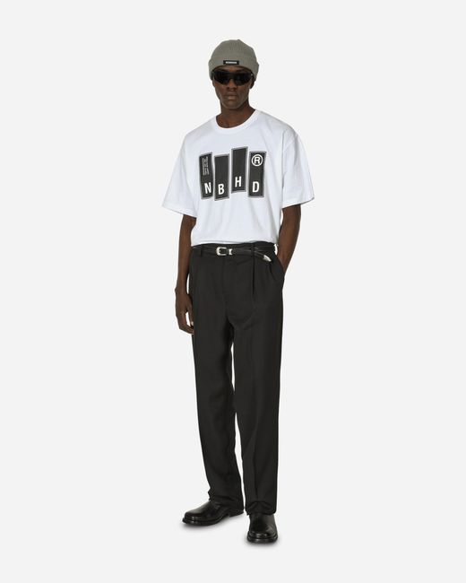 Wacko Maria Dormeuil Double Pleated Trousers in Green for