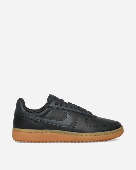 Nike Blue S Field General Sneakers Off Noir
