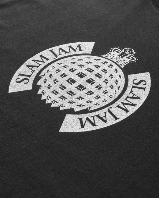 SLAM JAM Black Tribute T-Shirt for men