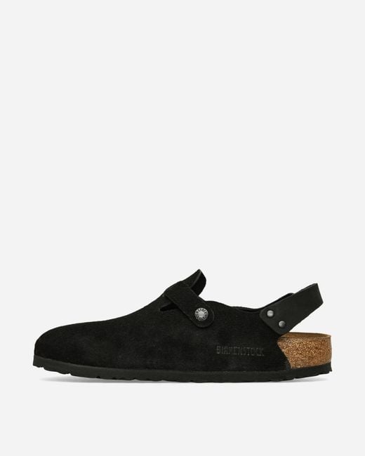 Birkenstock Black Tokio Suede Sandals for men