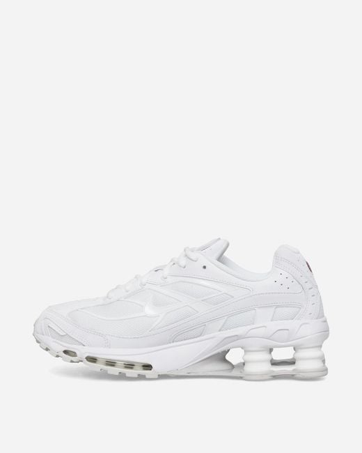 Nike White Shox Ride 2 Sneakers / Photon Dust for men