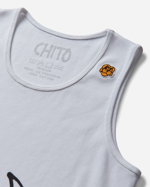 Chio White S Guard Tank Top for men