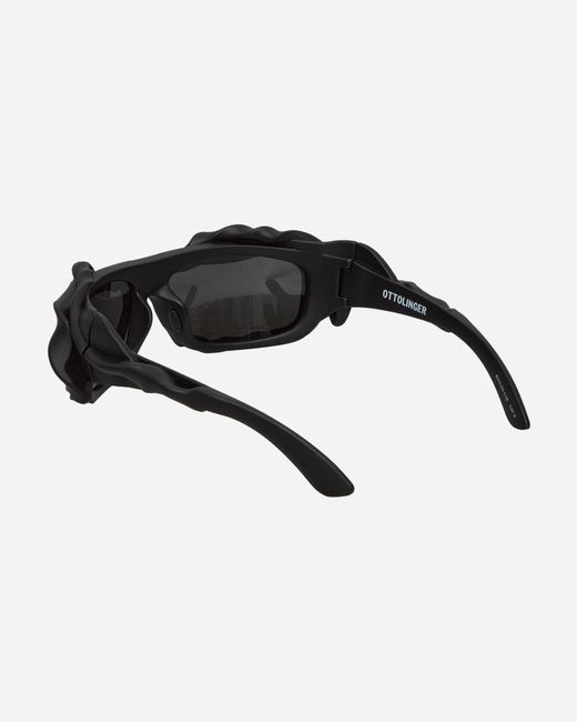 OTTOLINGER Black Twisted Sunglasses / Mirror