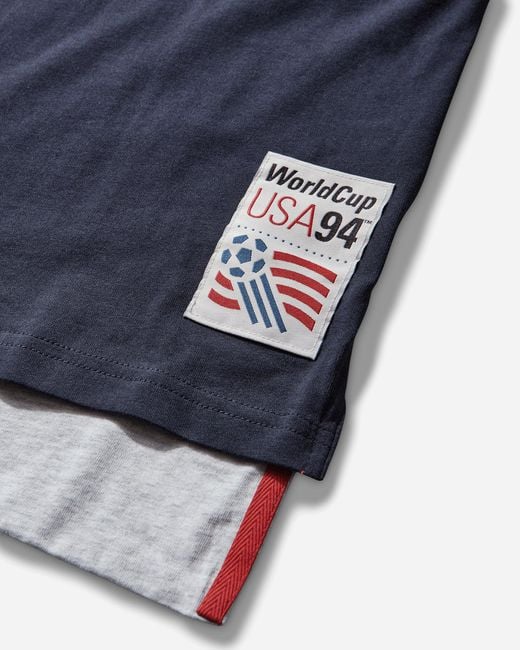 Adidas Blue Fifa World Cup Usa94 Polo Noble Ink for men