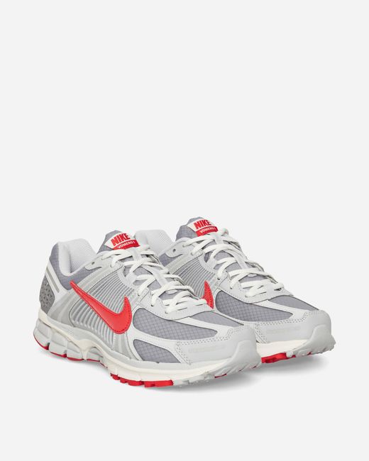 Nike White Zoom Vomero 5 Se Sneakers Grey Fog / Particle Grey / Phantom / University Red for men