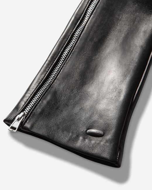 Our Legacy White Zipped Dining Gloves
