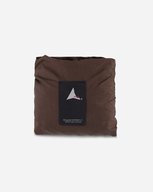 Roa Brown Laki Packable Knot Bag Bitter Chocolate for men