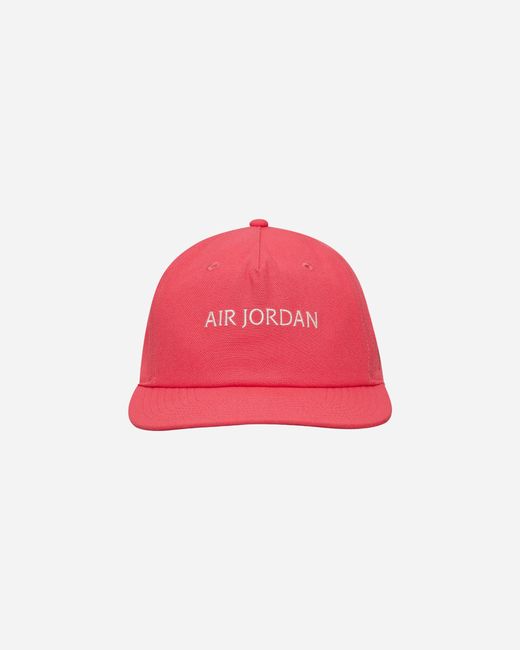 Nike Pink Pro Unstructured Flat Brim Hat Aster for men