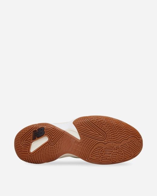 New Balance White P350 Sneakers / Sea Salt for men