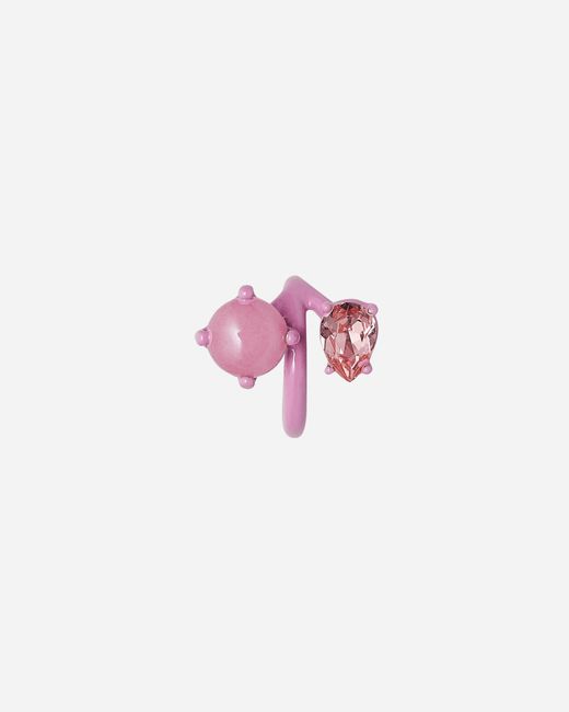 Panconesi Pink Corolla Ear Cuff