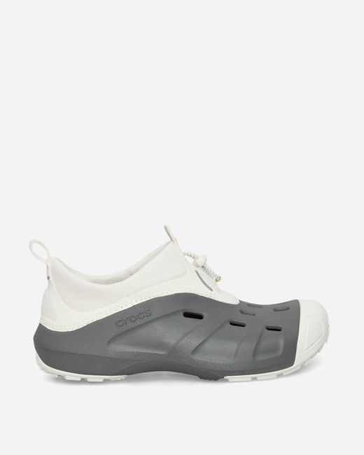 CROCSTM Gray Quick Trail Low Clogs Slate for men