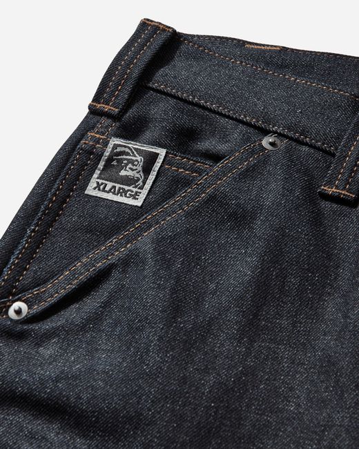 Xlarge Blue Men S Cut Out Xl Loose Shorts Indigo for men