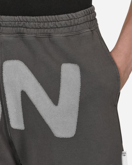 SLAM JAM Black Boxy Shorts for men