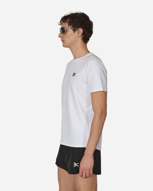 District Vision White Ultralight Aloe T-shirt for men