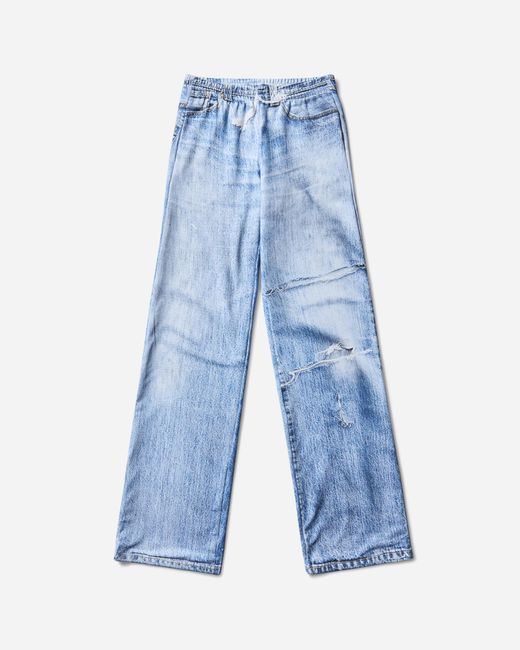 La Maskarade Blue Women S Trompe L Oeil joggers