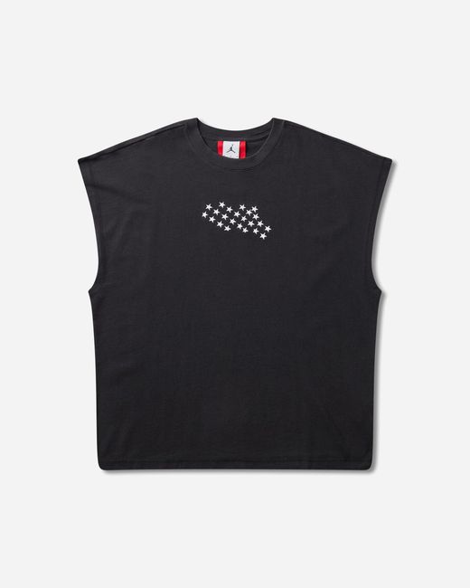 Nike Black Men S In1house Stars Cut Off T-shirt for men