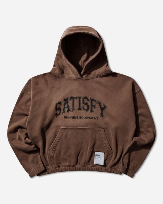 Satisfy Brown Men S Softcell Hoodie Sun Bleached Rocky Road for men