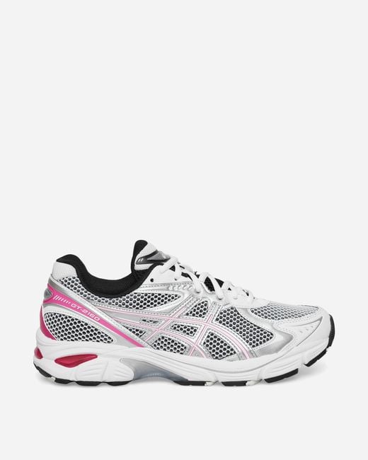 Asics White Gt-2160 Sneakers Raspberry for men