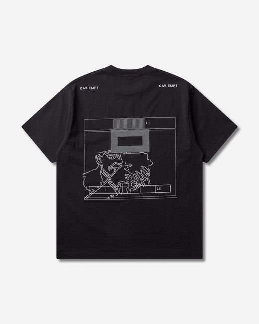 Cav Empt Black S Md Petitio Principii T-Shirt for men