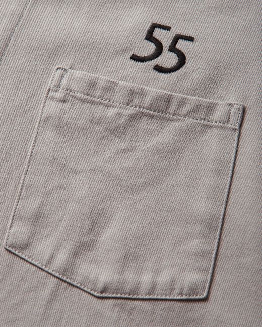 Visvim Natural Men S Palmer Longsleeve Shirt Ivory for men