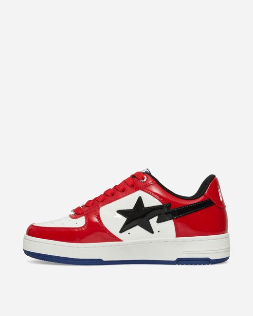 A Bathing Ape Red Bape Sta #1 M2 Sneakers for men