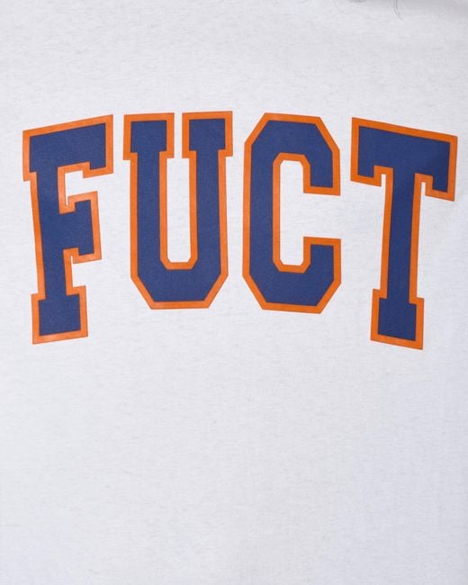 Fuct White Logo T-Shirt for men
