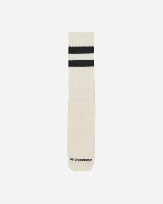 Neighborhood White Classic 3-pack Socks for men