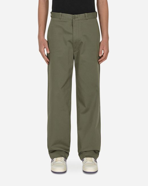 LEVIS SKATEBOARDING Green Loose Fit Chino Pants for men