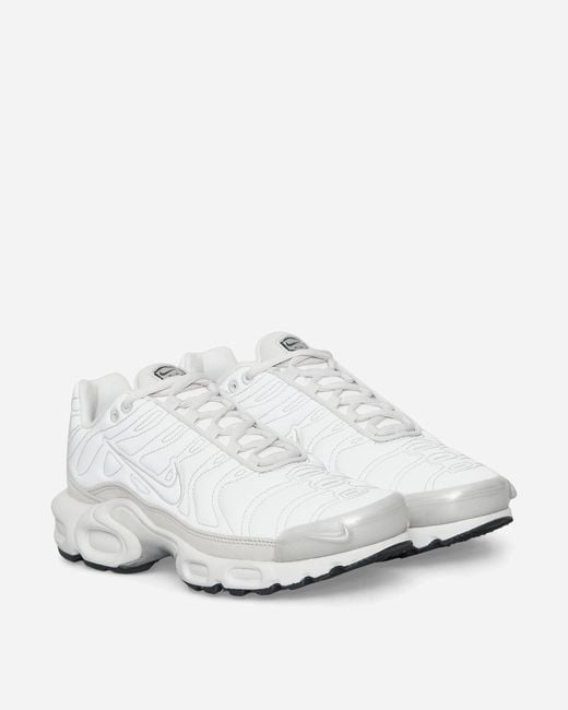 Nike White Wmns Air Max Plus Sneakers Platinum Tint for men