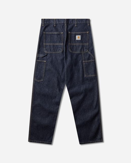 Carhartt Blue S Single Knee Pants (Rigid) for men