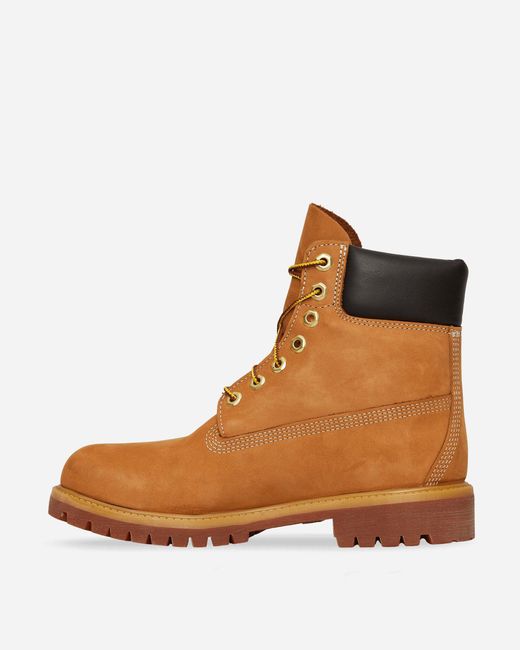 Timberland Brown Premium Inch Boots Wheat for men