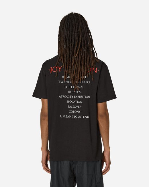 Pleasures Black Joy Division Hands T-shirt for men
