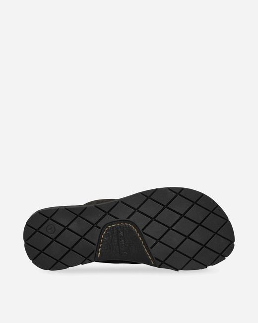 Visvim Black Lama Sandal-Folk for men