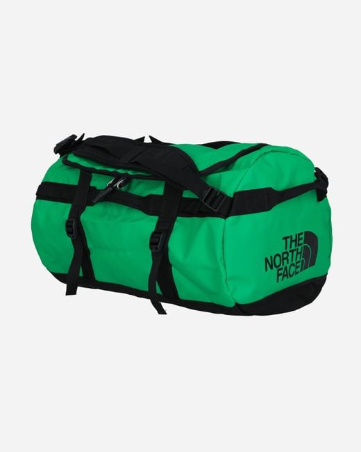 The North Face Green Small Base Camp Duffel Bag Optic Emerald for men