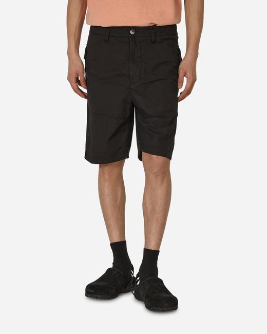 Stone Island Black Comfort Fit Shorts for men