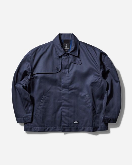 Dickies Blue S Tdc Oversized Fit Lined Eisenhower Jacket for men