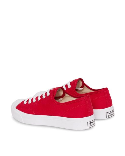 Converse Jack Purcell Sneakers in Red for Men | Lyst