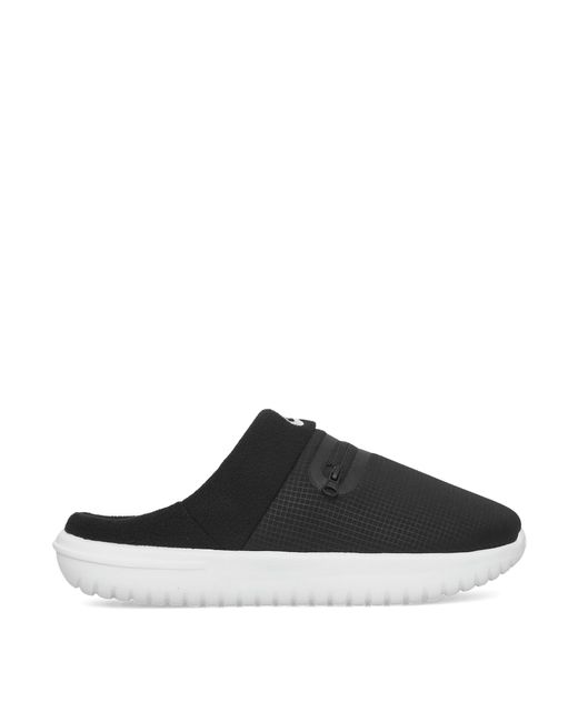Nike Fleece Burrow Slippers in Black/White (Black) for Men - Lyst