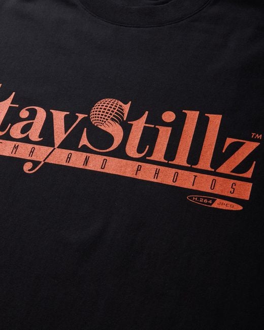Stills Black Slam Jam Image And Motion Capture T-Shirt for men
